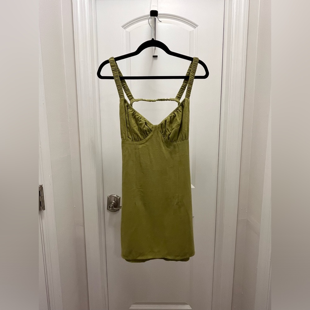Sundays, Mini Green Dress